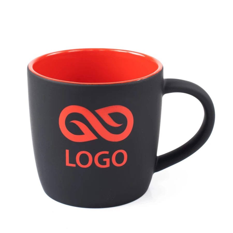 Tazza in ceramica Esla da 345 ml - Rossa