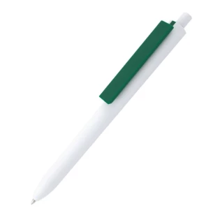 Penna a sfera Comet White - Verde scuro
