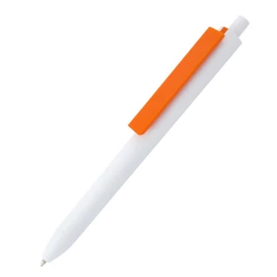 Penna a sfera Comet White - Arancione