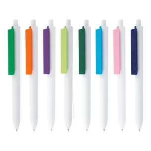 Penna a sfera Comet White - Arancione