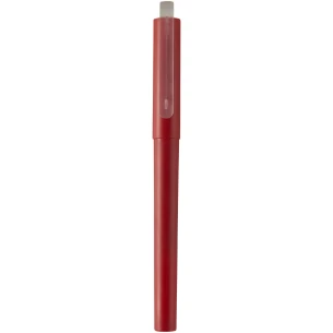 Penna gel in plastica PET riciclata - Rosso