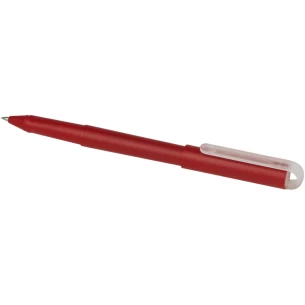 Penna gel in plastica PET riciclata - Rosso