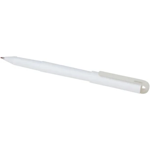 Penna gel in plastica PET riciclata - Bianco