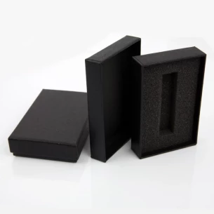 Scatola di cartone per memory stick - Nero