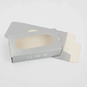 Scatola di cartone per memory stick - Argento