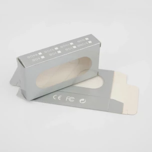 Scatola di cartone per memory stick - Argento