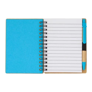Taccuino liscio Smile - Blu