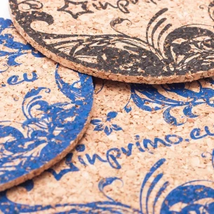 Sottobicchiere per tazza in sughero
