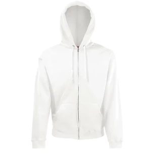 FOTL - Felpa con cappuccio e zip - Bianco