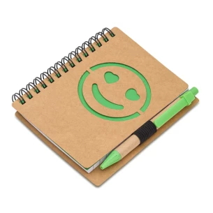 Taccuino liscio Smile - Verde