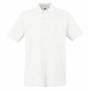 Polo Fruit Of The Loom Premium - Bianco