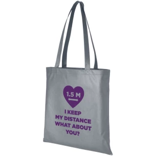 Borsa da conferenza in tessuto non tessuto - Grigio