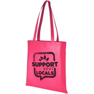 Borsa da conferenza in tessuto non tessuto - Rosa