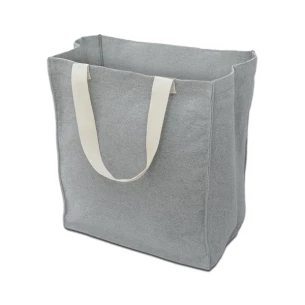 Borsa in cotone Lisburn 340 g/m2 - Grigio