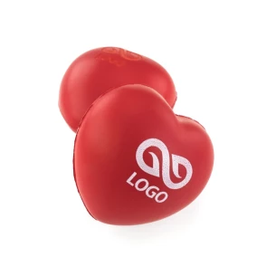 Cuore antistress - Rosso