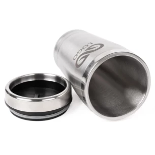 Tazza Prado 2 in acciaio - Argento