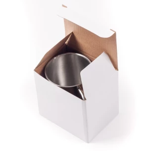 Tazza in acciaio - Argento