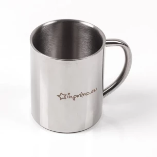 Tazza in acciaio - Argento