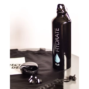Bottiglia Easy Tripper 800 ml in alluminio - Nero