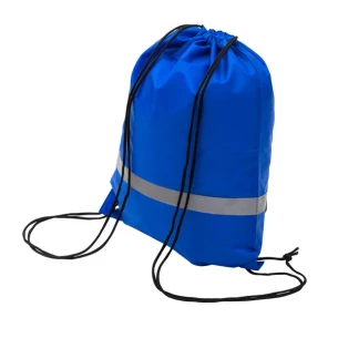Borsa sportiva con nastro riflettente - blu