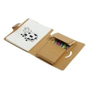 Set da colorare Happy - Marrone