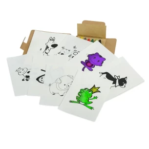 Set da colorare Happy - Marrone