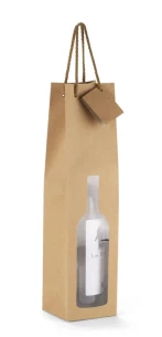 Borsa da vino GABA - Marrone