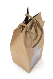 Borsa da vino GABA - Marrone