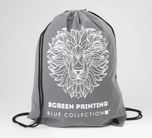Borsa VISI con coulisse - Grigio