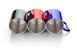 Tazza CAMP con moschettone - Nero