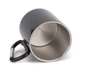 Tazza CAMP con moschettone - Nero