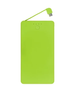 Banca di alimentazione VIVID 4000 mAh - Verde brillante