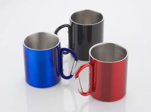 Tazza CAMP con moschettone - Rosso