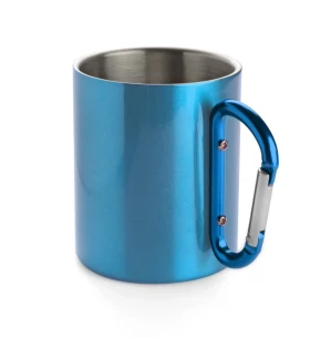 Tazza CAMP con moschettone - Blu