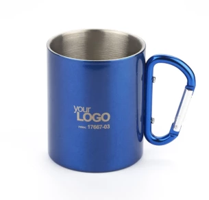 Tazza CAMP con moschettone - Blu