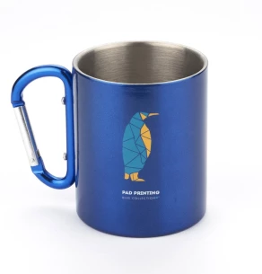 Tazza CAMP con moschettone - Blu