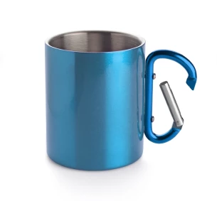 Tazza CAMP con moschettone - Blu