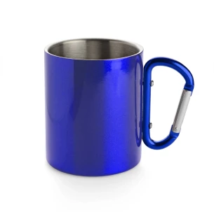 Tazza CAMP con moschettone - Blu