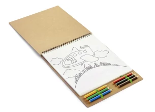 MALOVI Libro da colorare con quaderno - Naturale