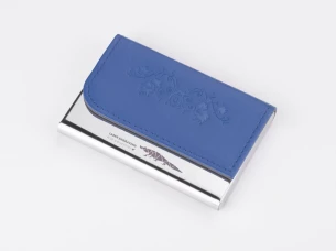 Porta biglietti da visita TIVAT - Blu navy