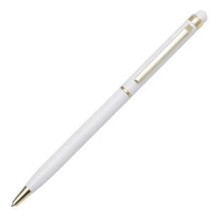 Penna a sfera Toledo Gold - Bianco