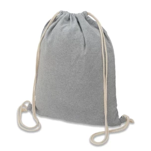 Zaino in cotone 340 g/m2 Preston - Grigio