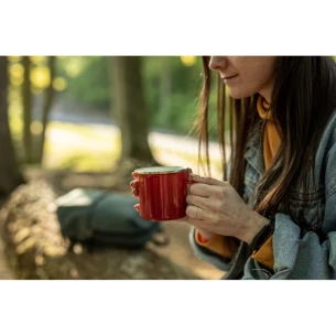 Tazza in smalto Taeris - Rosso