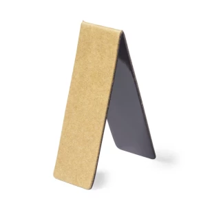 Segnalibro in cartone riciclato, magnetico - neutro