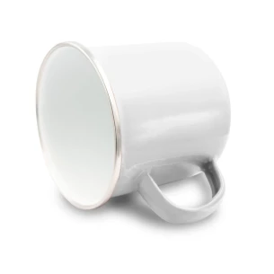 Tazza in smalto Taeris - Bianco