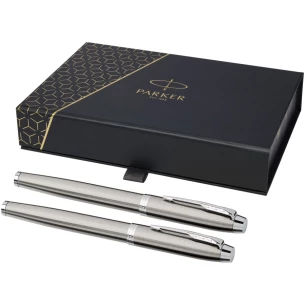 Set PARKER IM con biro e penna stilografica