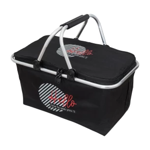 Cestino da picnic isolato Huron - Nero