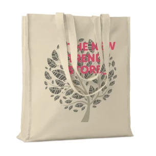 Borsa shopping in cotone PORTOBELLO - beige