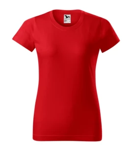 Maglietta Basic da donna - Rosso