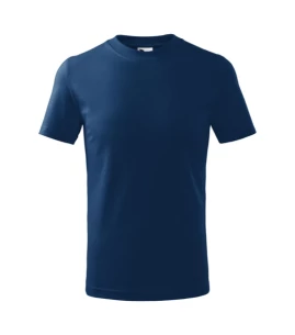 T-shirt Basic per bambini - Blu scuro